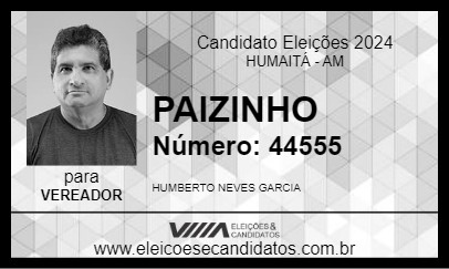 Candidato PAIZINHO 2024 - HUMAITÁ - Eleições