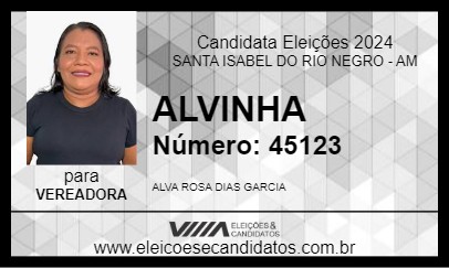 Candidato ALVINHA 2024 - SANTA ISABEL DO RIO NEGRO - Eleições