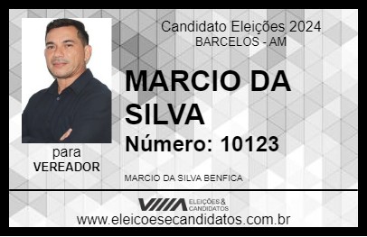 Candidato MARCIO DA SILVA 2024 - BARCELOS - Eleições