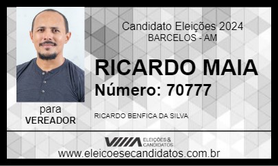 Candidato RICARDO MAIA 2024 - BARCELOS - Eleições