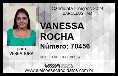 Candidato VANESSA ROCHA 2024 - BARCELOS - Eleições