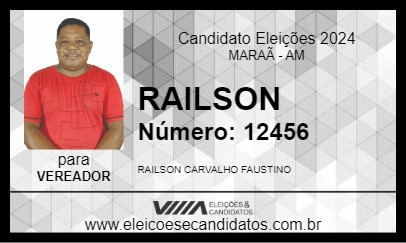 Candidato RAILSON 2024 - MARAÃ - Eleições