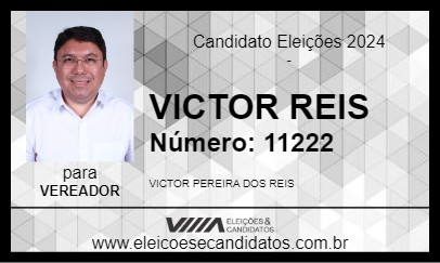 Candidato VICTOR REIS 2024 - PRESIDENTE FIGUEIREDO - Eleições