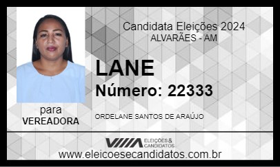 Candidato LANE 2024 - ALVARÃES - Eleições