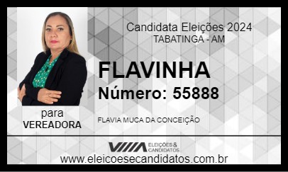 Candidato FLAVINHA 2024 - TABATINGA - Eleições