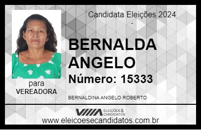 Candidato BERNALDA ANGELO 2024 - TABATINGA - Eleições