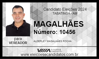 Candidato MAGALHÃES 2024 - TABATINGA - Eleições