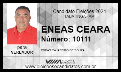 Candidato ENEAS CEARA 2024 - TABATINGA - Eleições