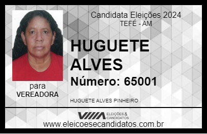 Candidato HUGUETE ALVES 2024 - TEFÉ - Eleições