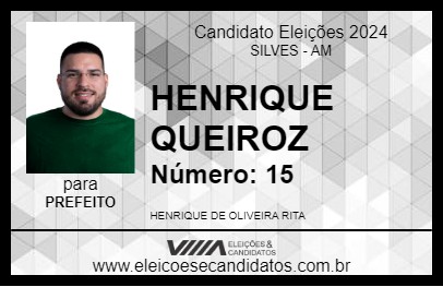 Candidato HENRIQUE QUEIROZ 2024 - SILVES - Eleições