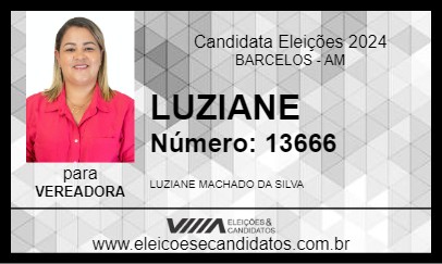 Candidato LUZIANE 2024 - BARCELOS - Eleições