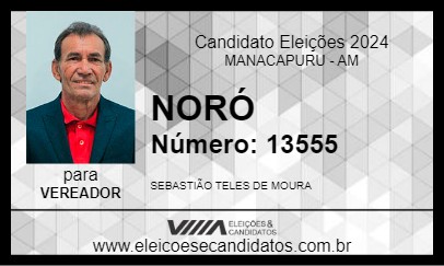 Candidato NORÓ 2024 - MANACAPURU - Eleições