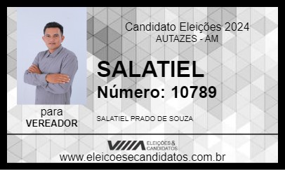 Candidato SALATIEL 2024 - AUTAZES - Eleições