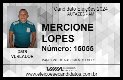 Candidato MERCIONE LOPES 2024 - AUTAZES - Eleições