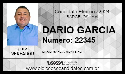 Candidato DARIO GARCIA 2024 - BARCELOS - Eleições