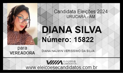 Candidato DIANA SILVA 2024 - URUCARÁ - Eleições