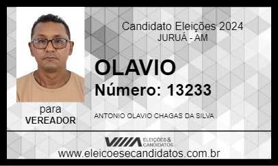 Candidato OLAVIO 2024 - JURUÁ - Eleições