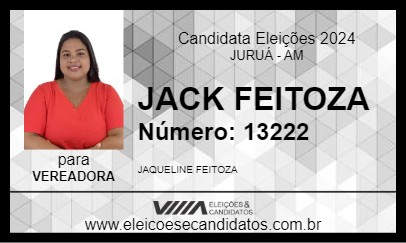 Candidato JACK FEITOZA 2024 - JURUÁ - Eleições