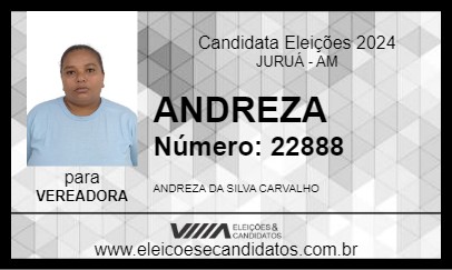 Candidato ANDREZA 2024 - JURUÁ - Eleições