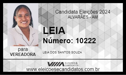 Candidato LEIA 2024 - ALVARÃES - Eleições