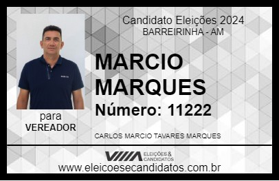 Candidato MARCIO MARQUES 2024 - BARREIRINHA - Eleições