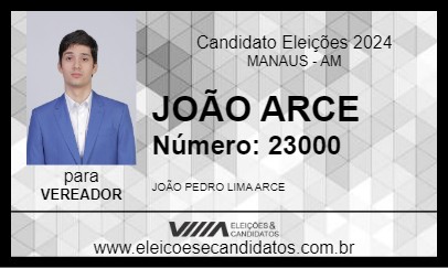 Candidato JOÃO ARCE 2024 - MANAUS - Eleições