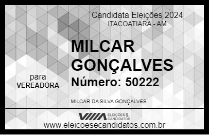 Candidato MILCAR GONÇALVES 2024 - ITACOATIARA - Eleições