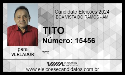 Candidato TITO 2024 - BOA VISTA DO RAMOS - Eleições