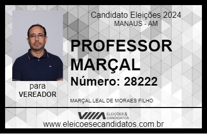 Candidato PROFESSOR MARÇAL 2024 - MANAUS - Eleições