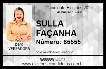 Candidato SULLA FAÇANHA 2024 - ALVARÃES - Eleições