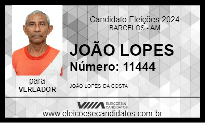 Candidato JOÃO LOPES 2024 - BARCELOS - Eleições