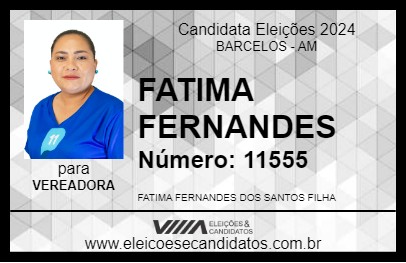 Candidato FATIMA FERNANDES 2024 - BARCELOS - Eleições