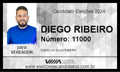 Candidato DIEGO RIBEIRO 2024 - BARCELOS - Eleições