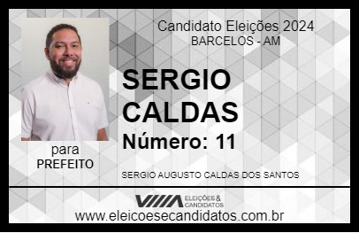 Candidato SERGIO CALDAS 2024 - BARCELOS - Eleições