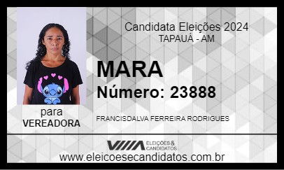 Candidato MARA 2024 - TAPAUÁ - Eleições