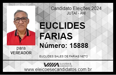 Candidato EUCLIDES FARIAS 2024 - JUTAÍ - Eleições