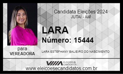 Candidato LARA 2024 - JUTAÍ - Eleições