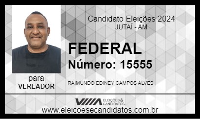 Candidato FEDERAL 2024 - JUTAÍ - Eleições