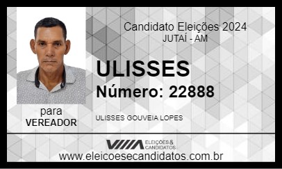 Candidato ULISSES 2024 - JUTAÍ - Eleições