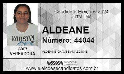 Candidato ALDEANE 2024 - JUTAÍ - Eleições