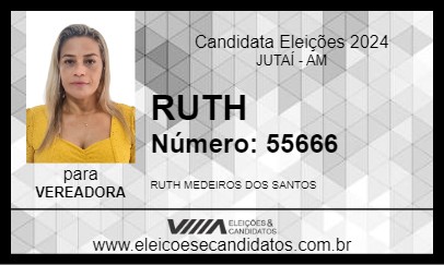 Candidato RUTH 2024 - JUTAÍ - Eleições