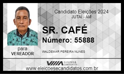 Candidato SR. CAFÉ 2024 - JUTAÍ - Eleições