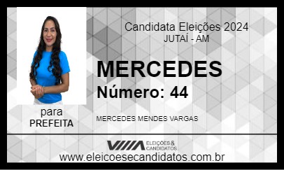 Candidato MERCEDES 2024 - JUTAÍ - Eleições