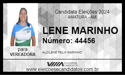 Candidato LENE MARINHO 2024 - AMATURÁ - Eleições