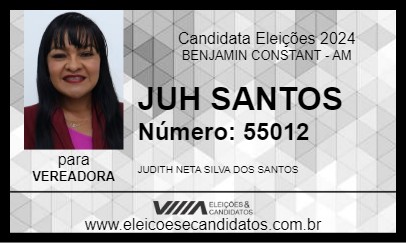 Candidato JUH SANTOS 2024 - BENJAMIN CONSTANT - Eleições