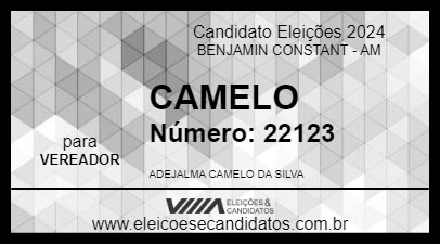 Candidato CAMELO 2024 - BENJAMIN CONSTANT - Eleições