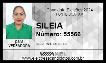 Candidato SILEIA 2024 - FONTE BOA - Eleições