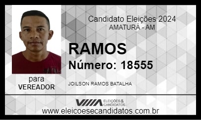 Candidato RAMOS 2024 - AMATURÁ - Eleições