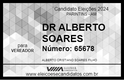 Candidato DR ALBERTO SOARES 2024 - PARINTINS - Eleições