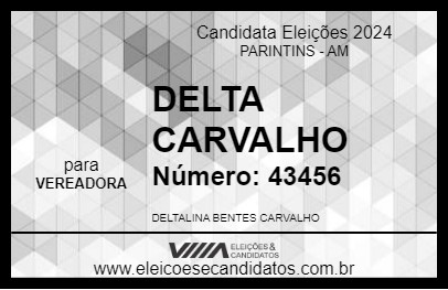 Candidato DELTA CARVALHO 2024 - PARINTINS - Eleições